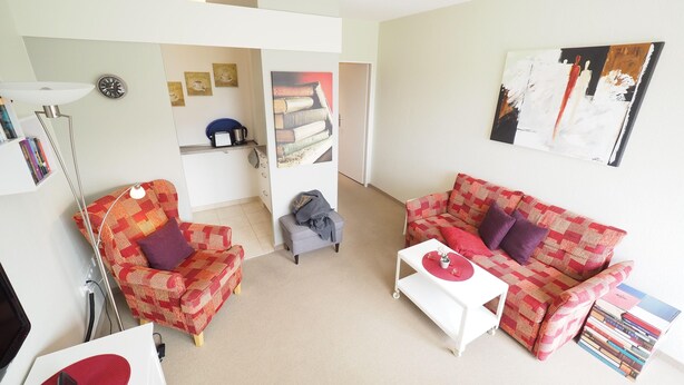 TV, DVD player - Appartement 26 (Sylt)