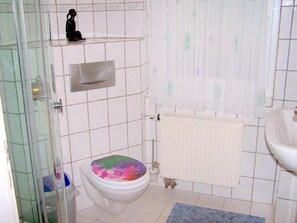 Lägenhet (Ferienwohnung Nickl) | Badrum