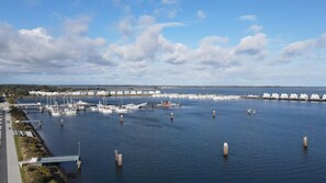 Apartment (PENTHOUSE-Hafenwohnung REEDERs TOPP) | Außenbereich