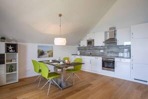 Apartment (PENTHOUSE-Hafenwohnung REEDERs TOPP) | Außenbereich