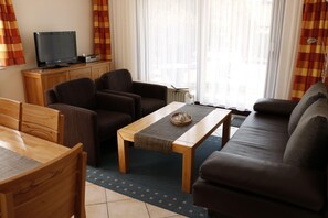Living room - Ferienhaus Malepartus- Ferienwohnung Nr. 6 (Büsum)