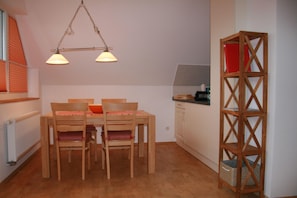 Apartamento (Nickelshus Whg. Veit) | Cozinha privada | Geladeira