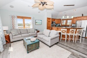 Télévision, cheminée