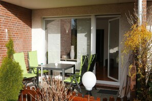 Apartment ("Borkum Vier") | Außenbereich