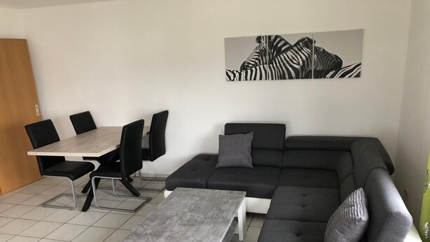 TV, DVD player - Gassmann Ferienwohnungen Wohnung 1 (Neuried)