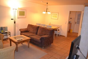 Living room - Ferienwohnung Austernfischer (Borgsum)