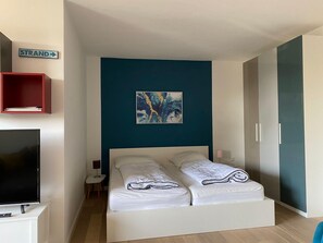 Apartment (50 Meter bis zum Strand - Lütje Loge) | 2 bilik tidur 