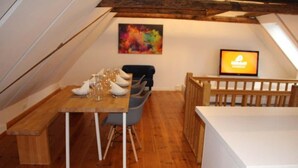 Apartment | Private kitchen - St. Nikolai - Penthouse (Wismar)
