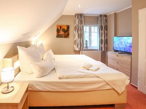 Ferienhaus | 2 Schlafzimmer, Babybetten, kostenloses WLAN