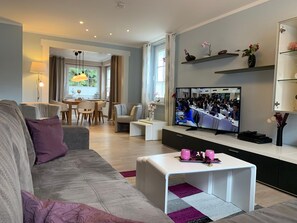 Ferienhaus | Wohnzimmer | Fernseher, DVD-Player