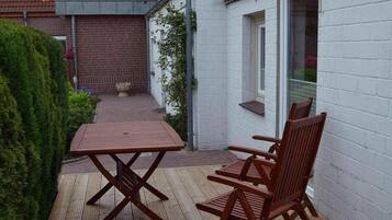 Ferienhaus (Ferienhaus "Am Strand", Haus 2) | Balkon