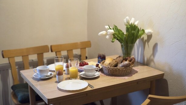 Apartment | Private kitchen | Coffee/tea maker, fridge, microwave, stovetop - Nige Ooge 6 (Cuxhaven)