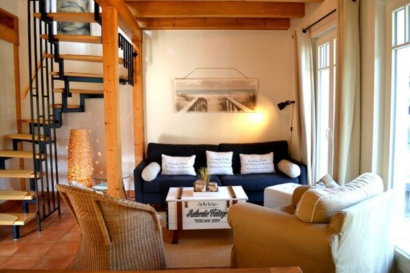 Living room - Ferienhaus Zingst, WE 14b (Nienhagen)