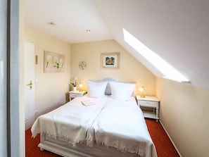 Ferienhaus | 2 Schlafzimmer, Babybetten, kostenloses WLAN