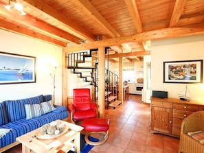 Ferienhaus | Wohnzimmer | Fernseher