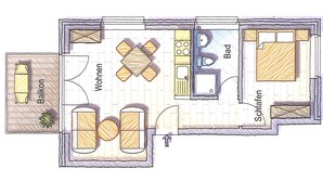 Apartment | Grundriss