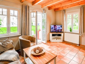 Ferienhaus | Wohnzimmer | Fernseher
