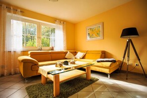 Apartment (Ferienwohnung Sonnensegel / Fehmarn) | Wohnzimmer