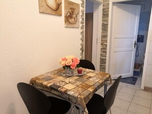 Apartment (Apartment am Meer 4) | Private kitchen | Fridge