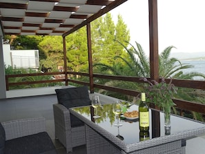 Villa (Villa am Meer für 12 Personen mit Po) | Extérieur