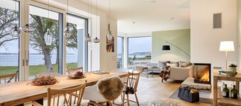 Förderesidenz Kitzeberg - Luxusvilla mit Meerblick, Wellnessbereich und Kamin