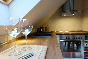 Apartment | Private kitchen - Haus am Wald Klingberg Obergeschoss (Scharbeutz)