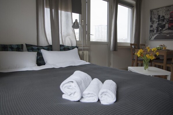 Apartment | Babybetten, kostenloses Internet per Kabel