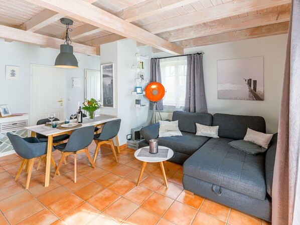 Ferienhaus | Wohnzimmer | Fernseher