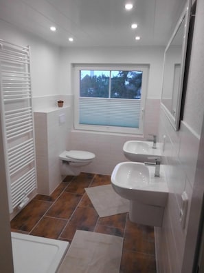 Ferienhaus | Badezimmer | Handtücher