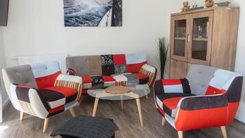 Ferienhaus | Wohnzimmer | Fernseher