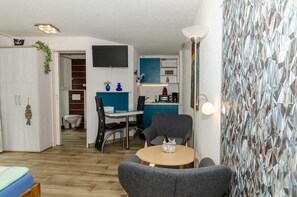 Apartment (Appartement in Schaprode für 2 Perso) | Wohnzimmer
