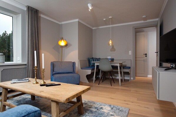 Apartment | Living room | TV - Appartement Blö Kööv (Wenningstedt-Braderup)