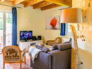 Ferienhaus | Wohnzimmer | Fernseher