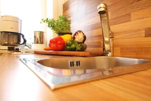 Apartemen | Dapur pribadi | Lemari es