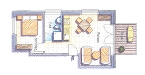 Apartment | Grundriss