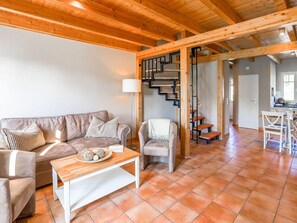 Ferienhaus | Wohnzimmer | Fernseher