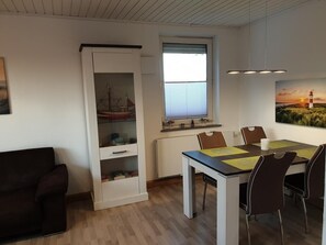 Living room - Ferienhaus Kegelrobbe (Dornum)