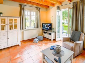 Ferienhaus | Wohnzimmer | Fernseher
