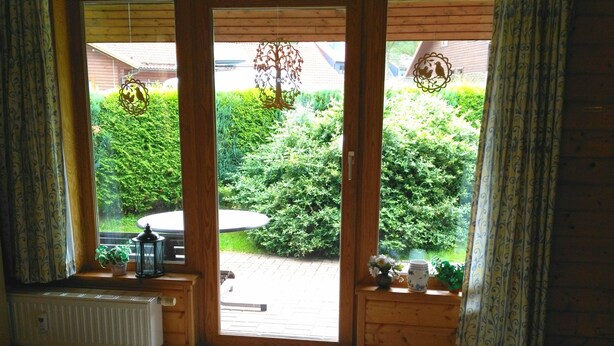 House | View from room - Harzhaus im Ferienpark Blauvogel (Oberharz am Brocken)