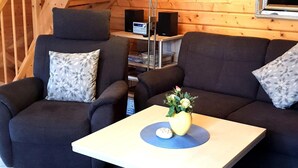 House | Living room - Harzhaus im Ferienpark Blauvogel (Oberharz am Brocken)