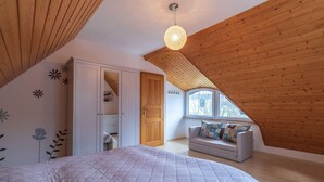 Hus | 2 sovrum, barnsängar och gratis wi-fi