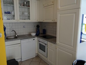 Apartment | Private kitchen | Fridge, microwave, dishwasher