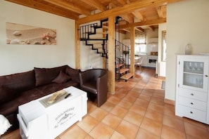 Ferienhaus | Wohnzimmer | Fernseher