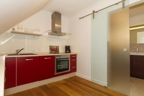 Departamento (Villa Löwenstein, WE 13 mit WLAN und) | Cocina privada | Refrigerador