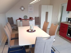 Apartment | Private kitchen | Fridge, microwave, dishwasher, coffee/tea maker - Bi Moni un Willi (Garding)
