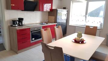 Apartment | Private kitchen | Fridge, microwave, dishwasher, coffee/tea maker
