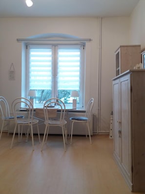 Apartment | Private kitchen | Fridge, microwave, stovetop, coffee/tea maker