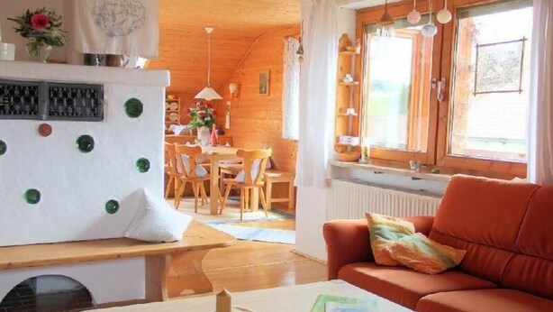 TV, fireplace, DVD player - Ferienwohnung Ebert (Altusried)