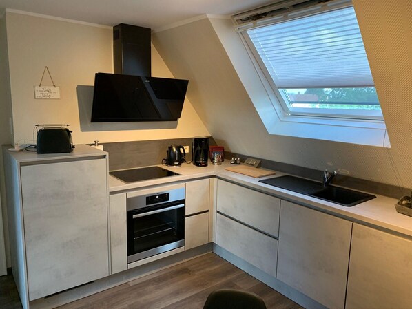 Private kitchen - Ferienwohnung Am Sternbusch (Bedburg-Hau)