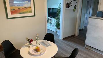 Apartment (Ferienwohnung  Am Sternbusch) | Private kitchen | Fridge